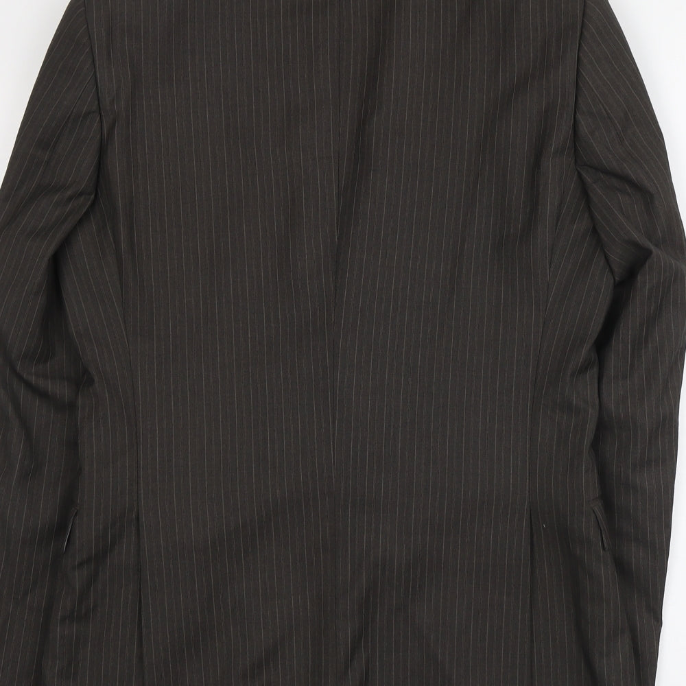 Mens UK Size 38 Topman Regular Grey Suit Jacket
