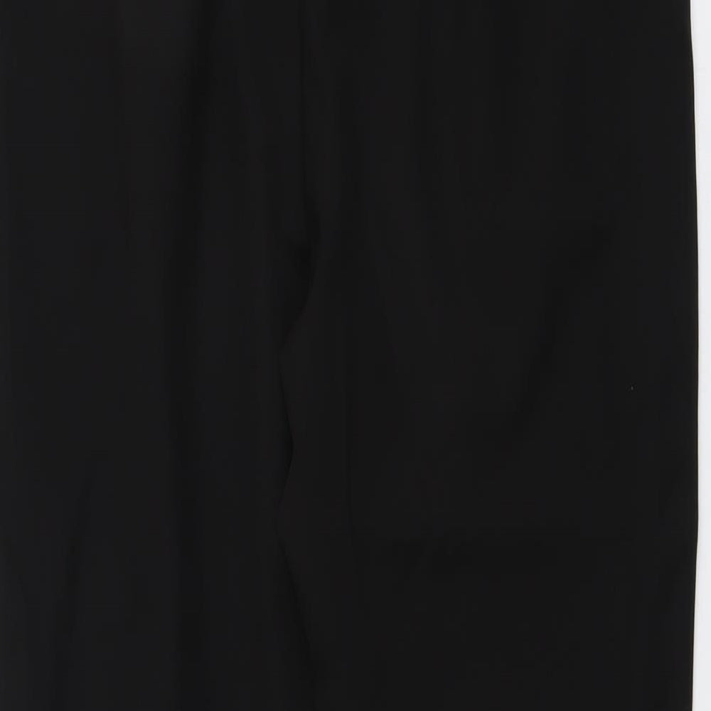 Womens UK Size 12 Dorothy Perkins Regular Fit Black Trousers