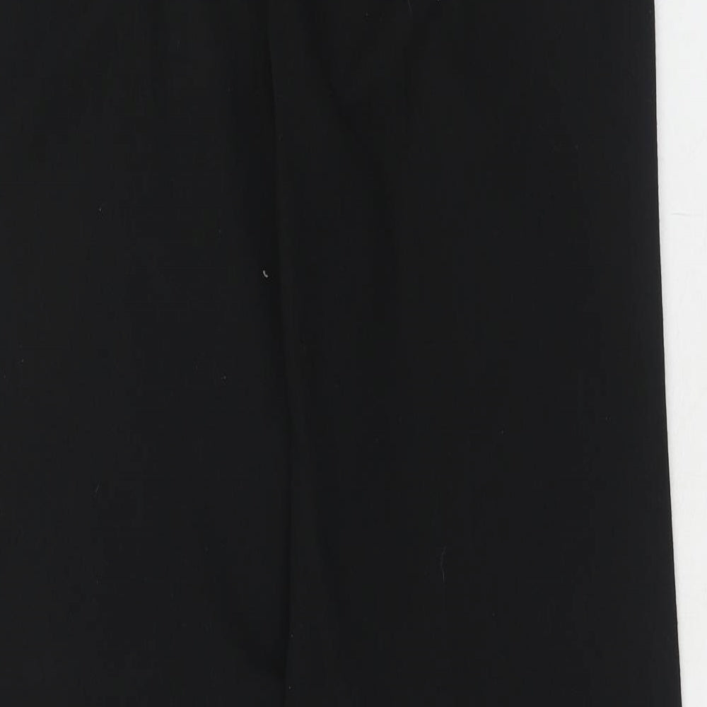 Womens UK Size 12 NEXT Regular Fit Dress Pants Black Trousers