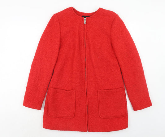 Womens UK Size 10 New Look Red Jacket