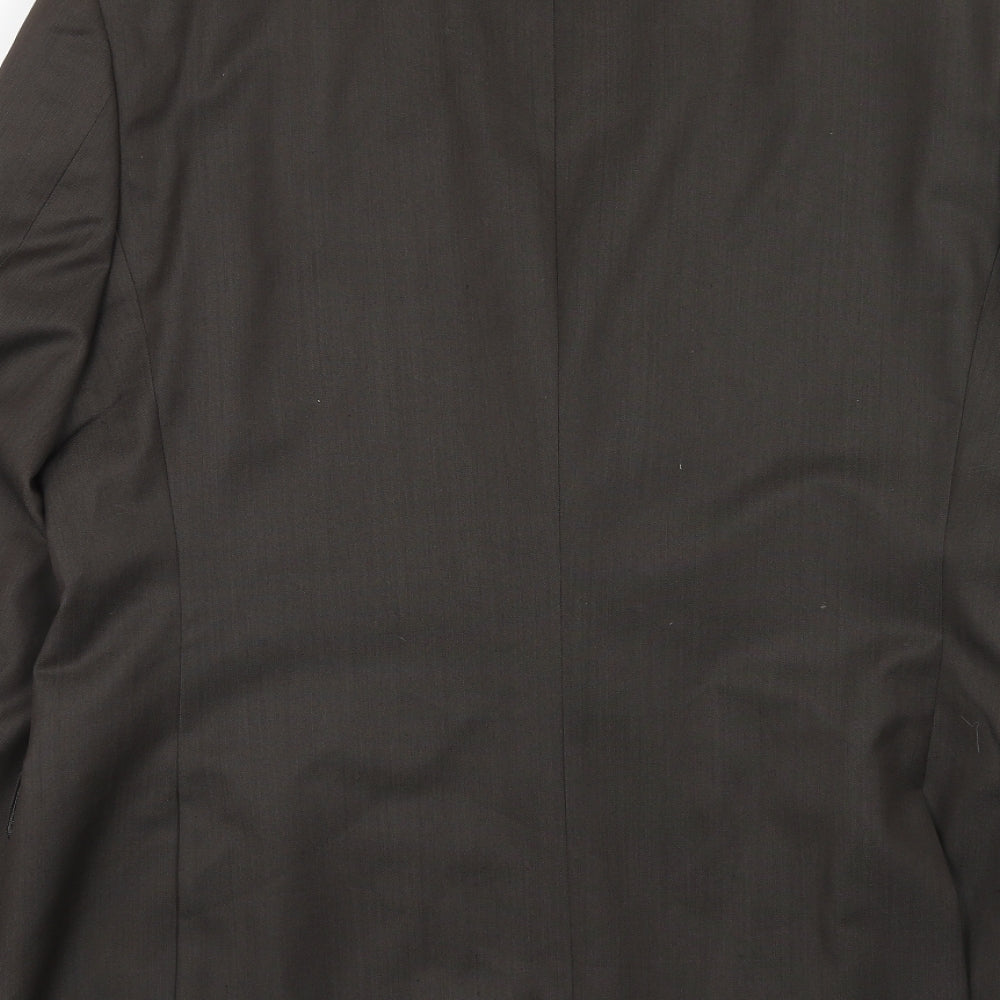 Mens UK Size 42 French Connection Regular Brown Suit Jacket