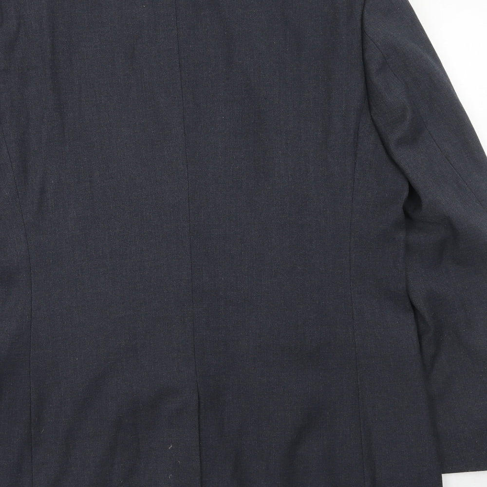 Mens UK Size 42 Burton Regular Blue Suit Jacket