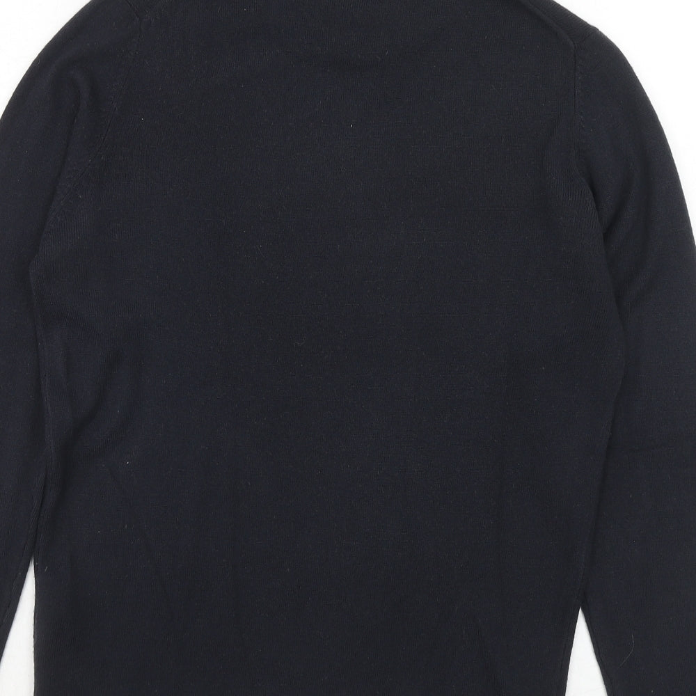 Womens UK Size 10 Marks and Spencer Blue Pullover Jumper