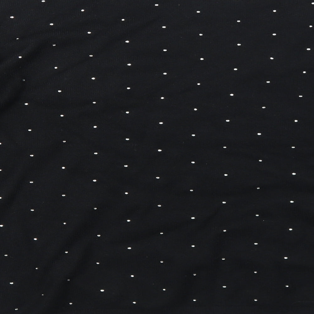 Womens UK Size M Marks and Spencer Black Pullover Jumper