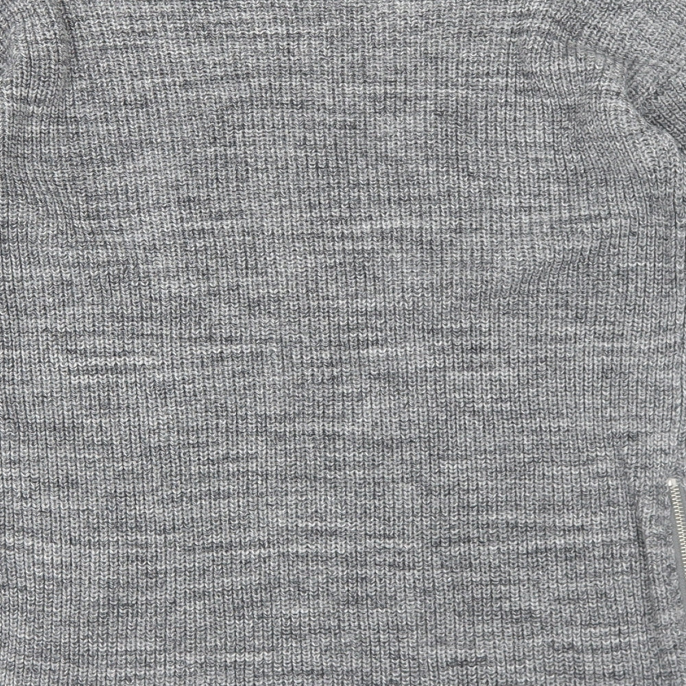 Womens UK Size XS H&M Grey Pullover Jumper