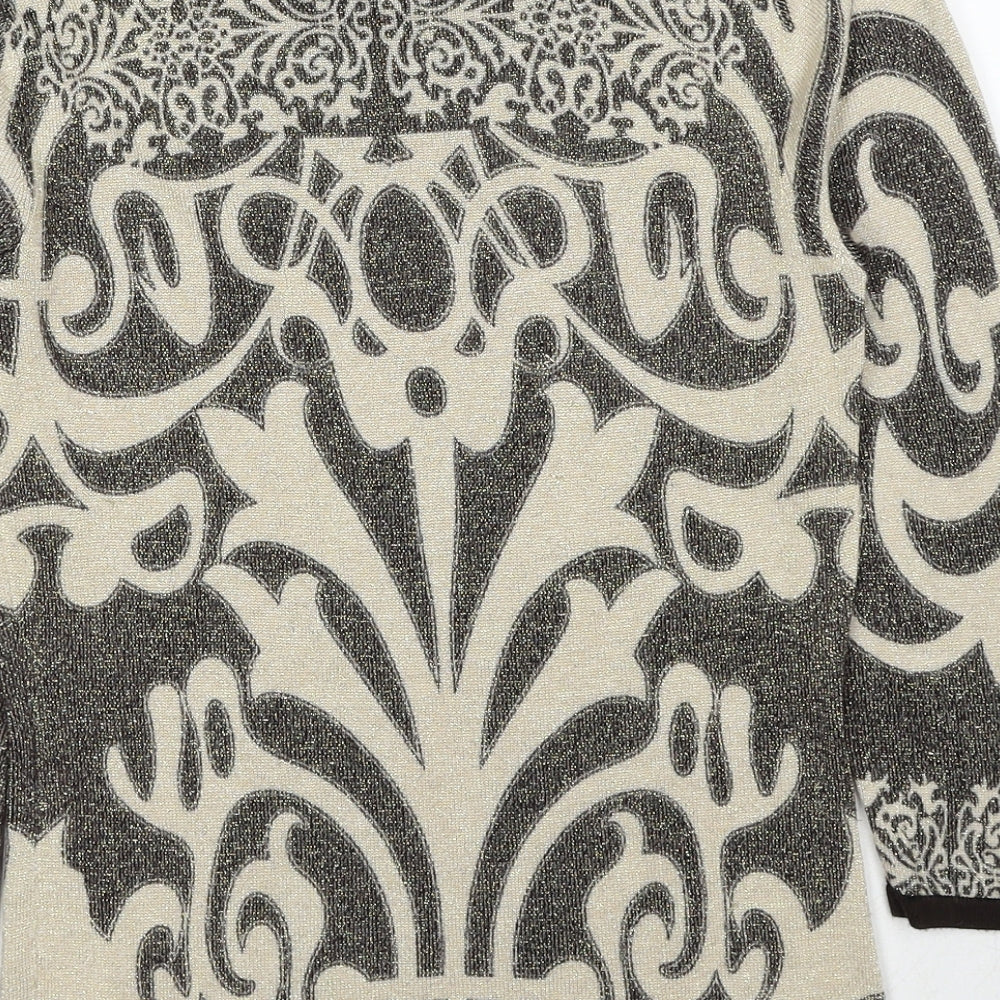 Womens UK Size S Casamia Beige Pullover Jumper