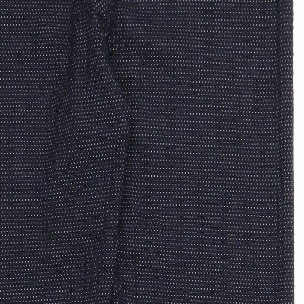 Womens UK Size 12 Dorothy Perkins Regular Fit Blue Trousers