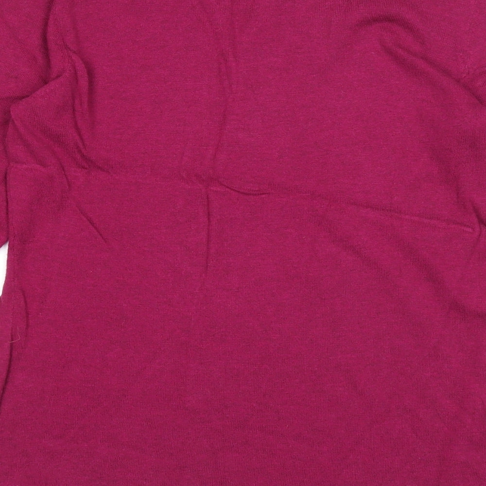 Womens UK Size 12 NEXT Purple Pullover Jumper
