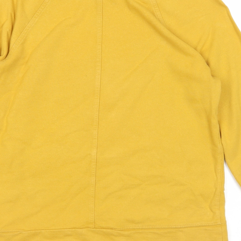 Womens UK Size 6 NEXT Yellow Pullover Sweatshirt