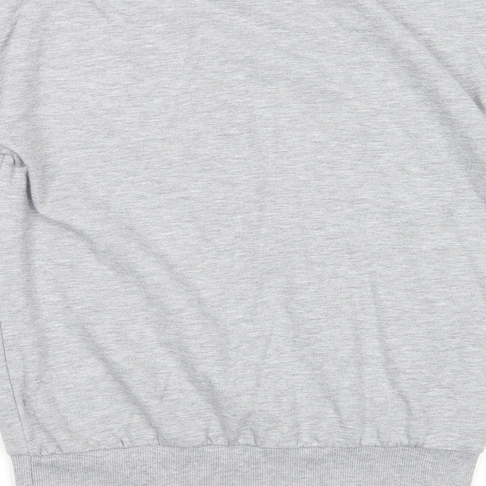 Womens UK Size 10 Disney Grey Pullover Sweatshirt