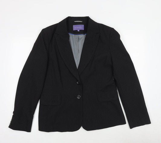 Womens UK Size 14 Autonomy Regular Black Suit Jacket