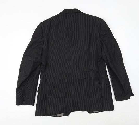 Mens UK Size 38 Jackson The Tailor Regular Black Suit Jacket