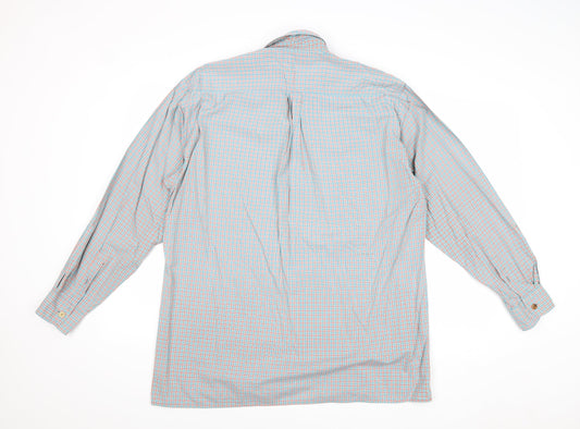 Mens UK Size M Tom Sayers Multicoloured Button-Up Long Sleeve Casual Shirt