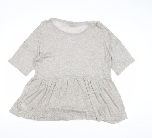 Womens UK Size 14 NEXT Grey Pullover Jumper