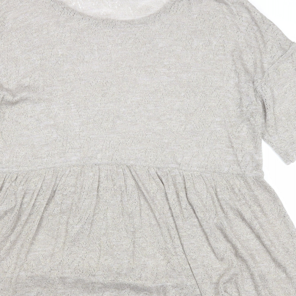 Womens UK Size 14 NEXT Grey Pullover Jumper