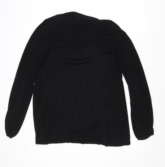 Womens UK Size S Wallis Black Pullover Jumper