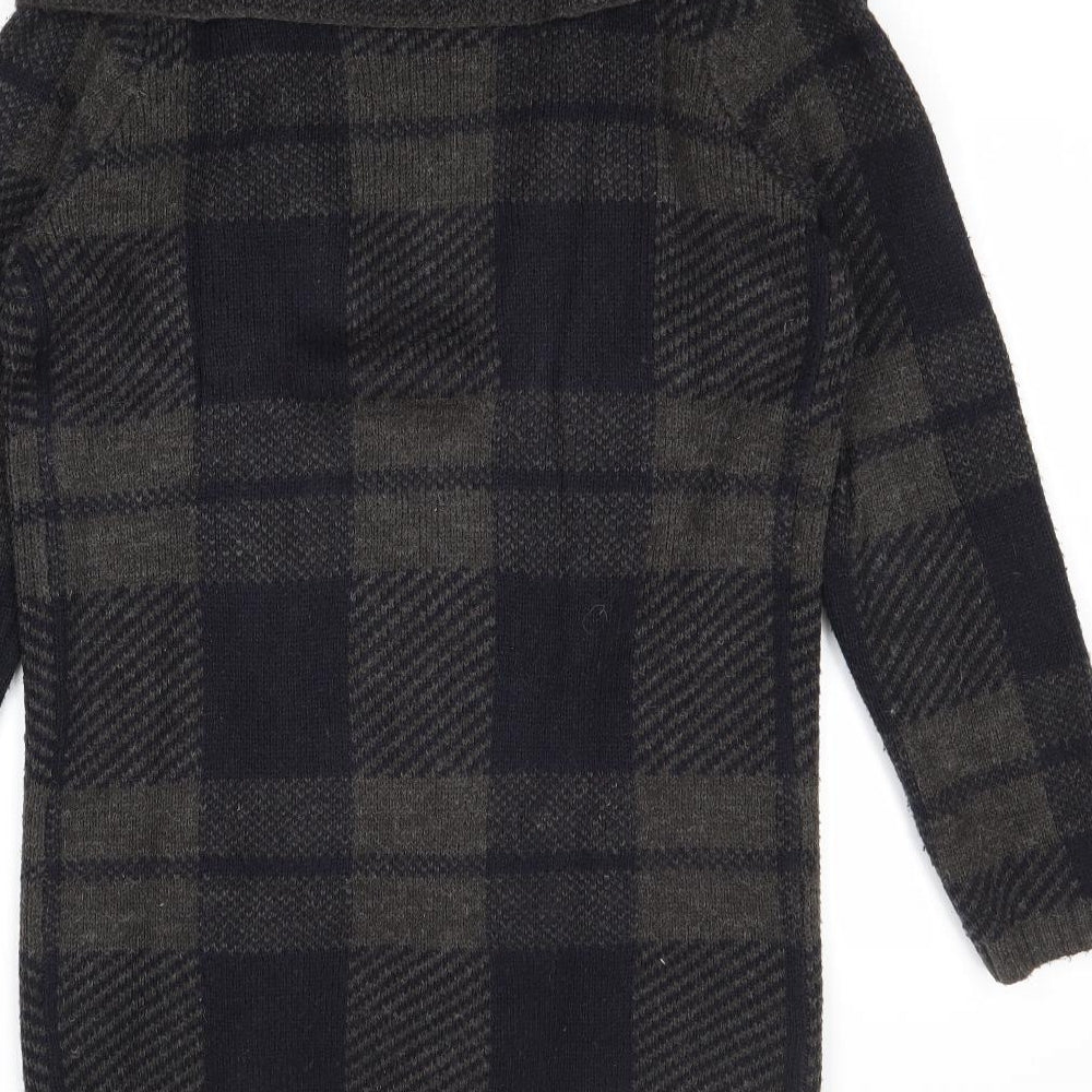 Womens UK Size S NEXT Grey Cardigan Jumper