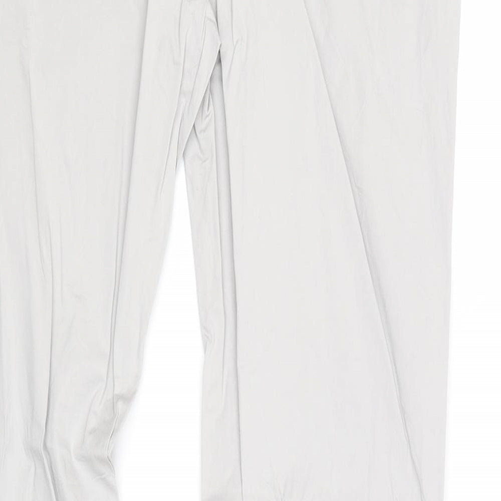 Mens UK Size XL Ostin Regular Fit Chino Grey Trousers