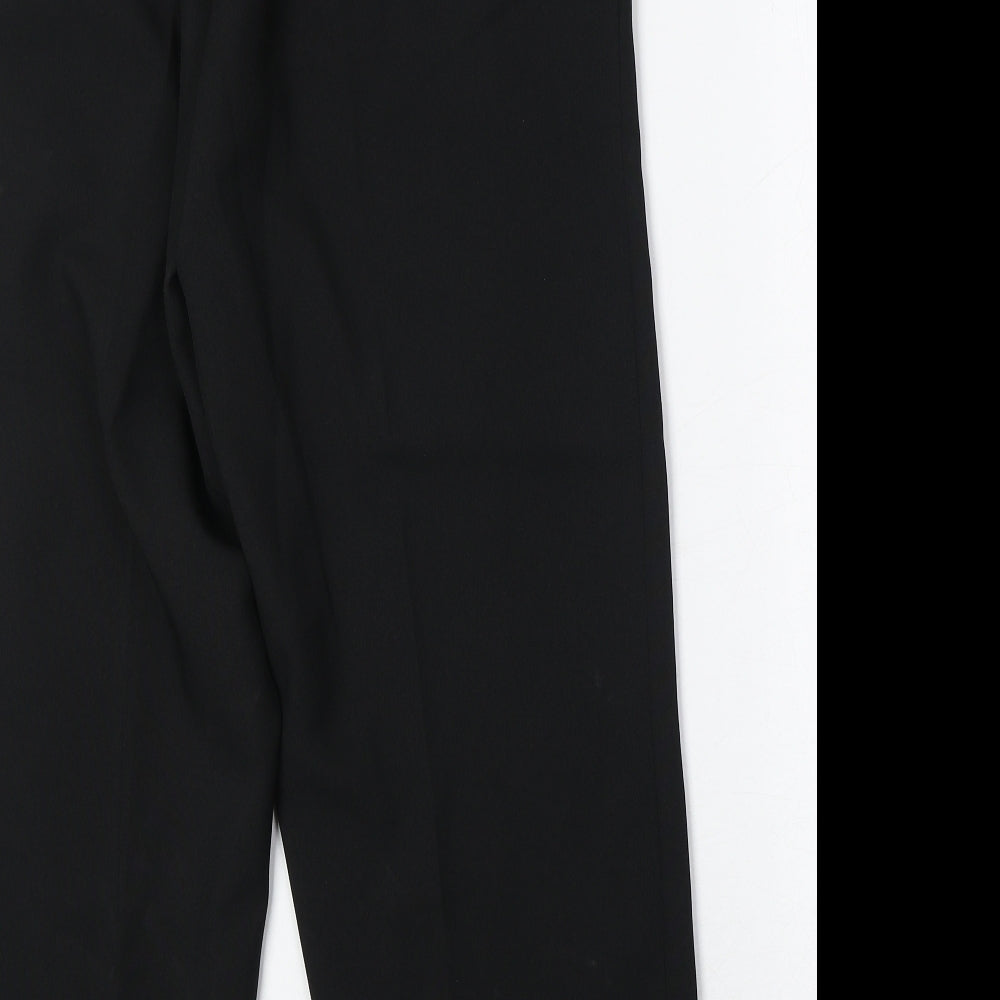 Womens UK Size 12 Bonmarché Regular Fit Black Trousers