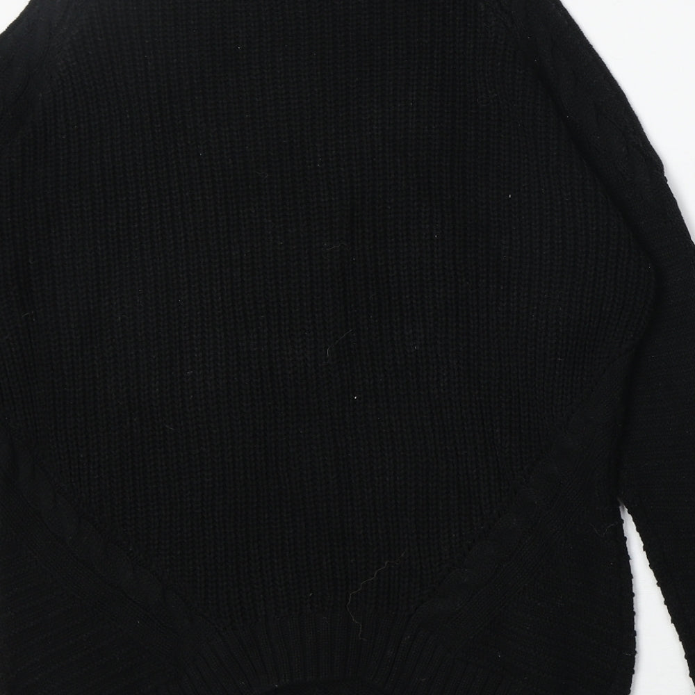 Womens UK Size M H&M Black Pullover Jumper