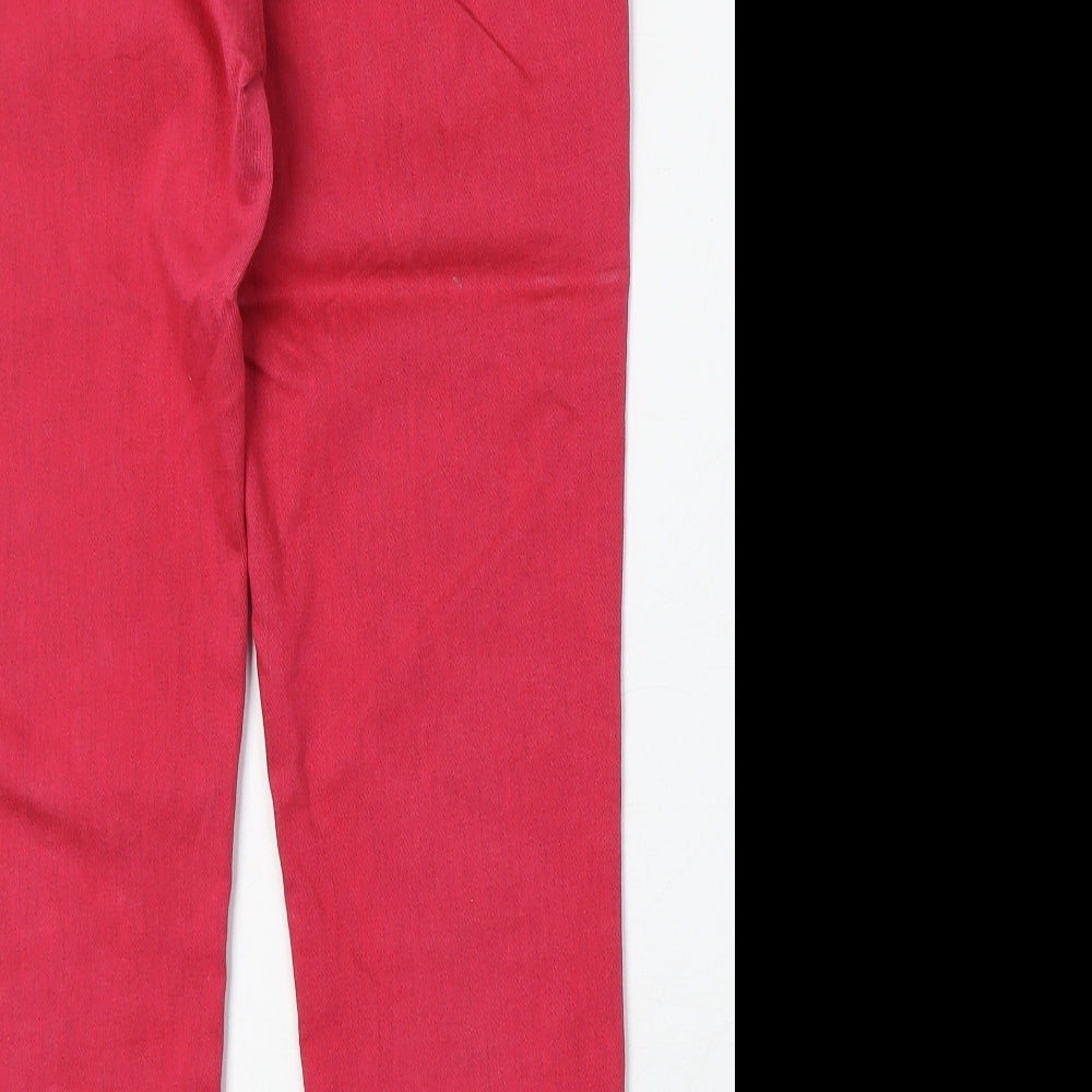 Womens UK Size 12 Yes Yes Regular Fit Skinny Pink Jeans