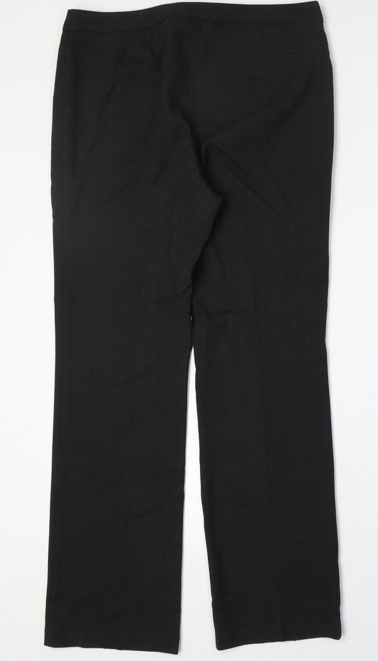 Womens UK Size 12 Marks and Spencer Regular Fit Grey Trousers