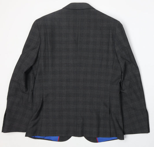 Mens UK Size 38 Marks and Spencer Regular Grey Suit Jacket