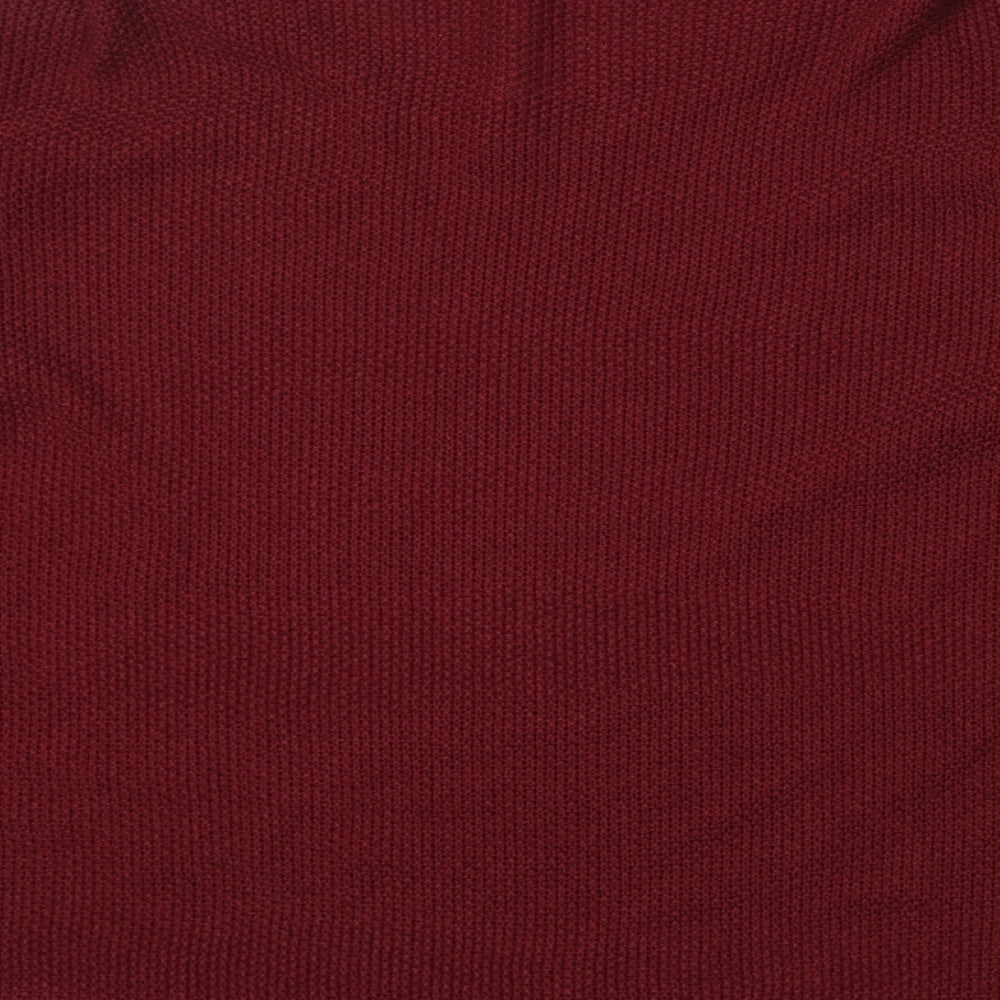 Womens UK Size XL Yoins Red Pullover Jumper