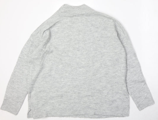 Womens UK Size 16 Dorothy Perkins Grey Pullover Jumper