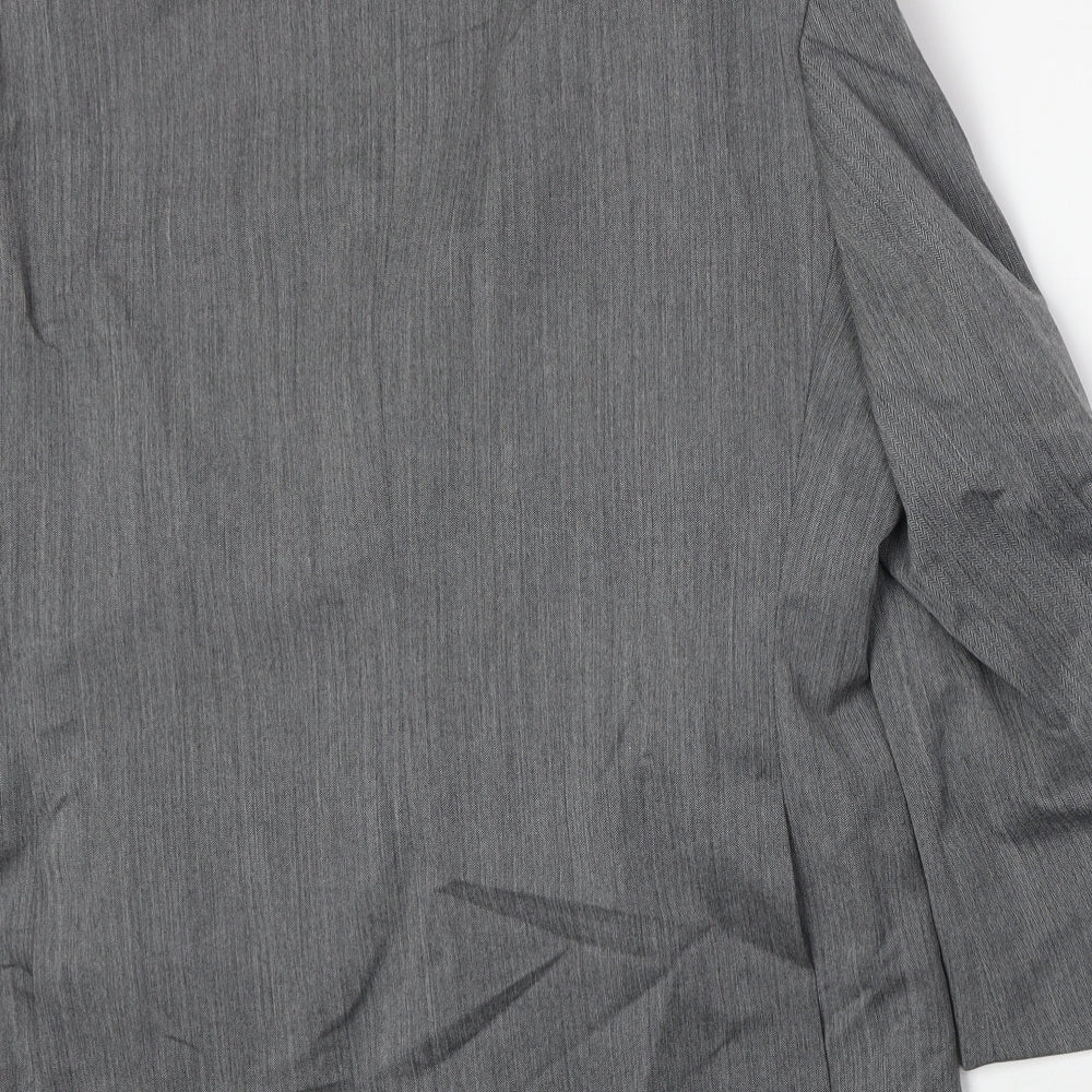 Mens UK Size 40 West Brook Regular Grey Suit Jacket
