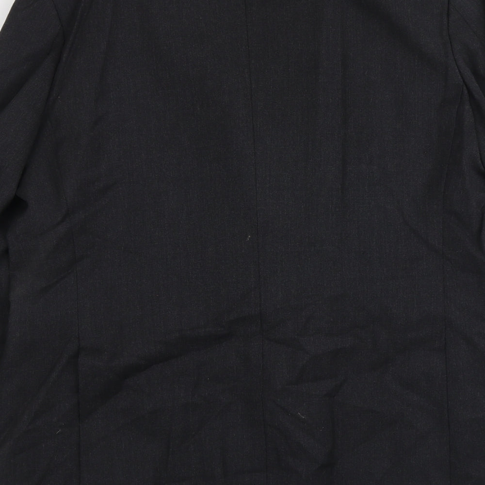 Mens UK Size L Greenwoods Regular Grey Suit Jacket