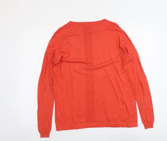Womens UK Size 8 NEXT Red Pullover Jumper