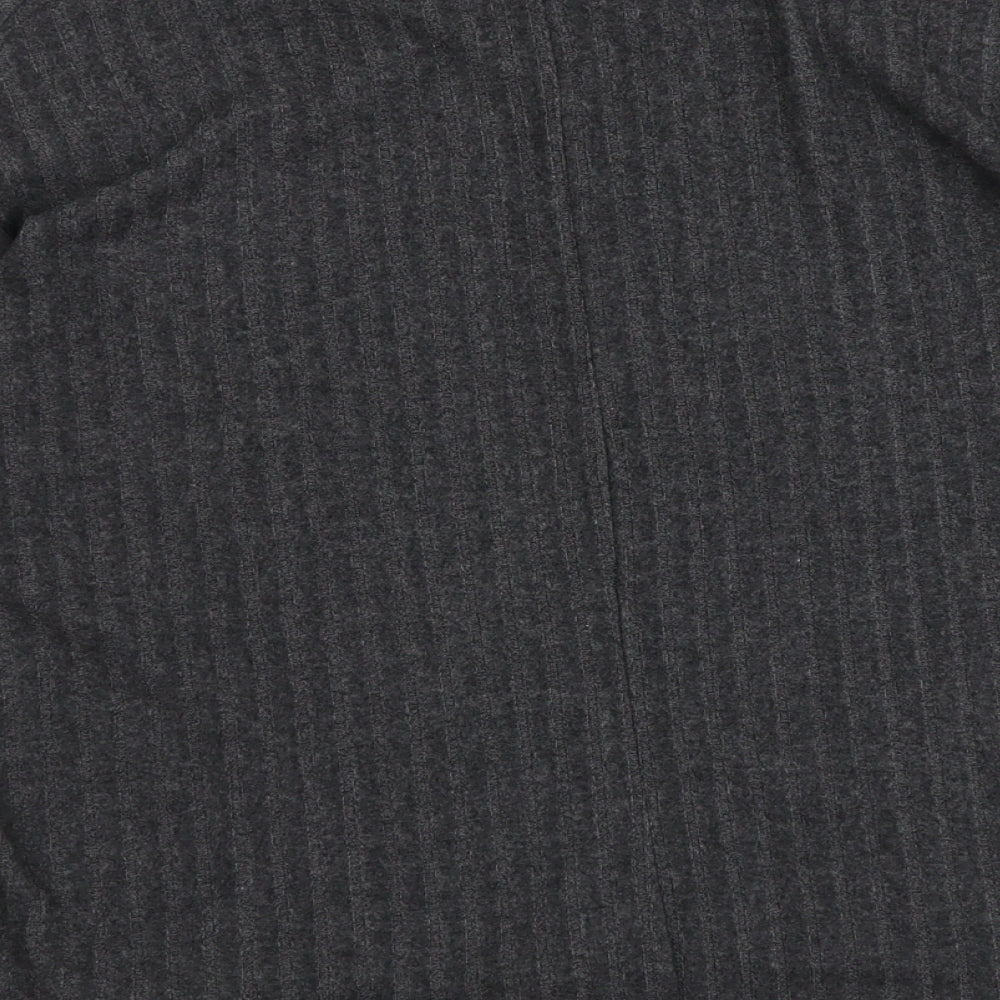 Womens UK Size S New Look Grey Pullover Jumper