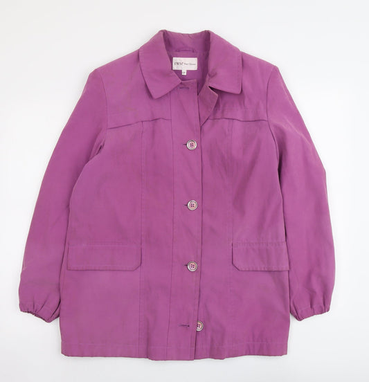 Womens UK Size 14 EWM Purple Jacket