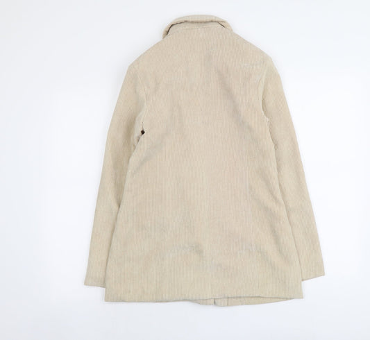 Womens UK Size S PRETTYLITTLETHING Beige Jacket