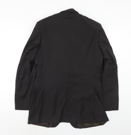 Mens UK Size 40 Burton Regular Brown Suit Jacket