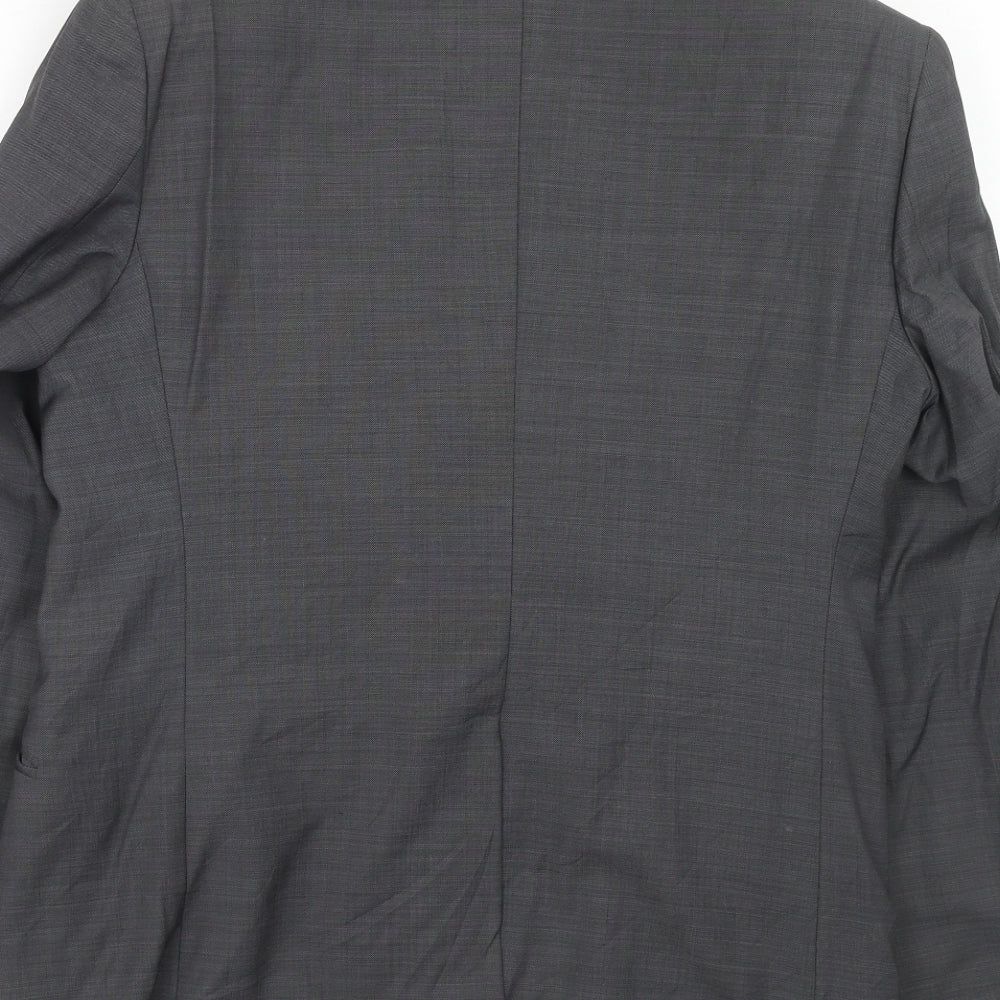 Mens UK Size 38 Marks and Spencer Regular Grey Suit Jacket