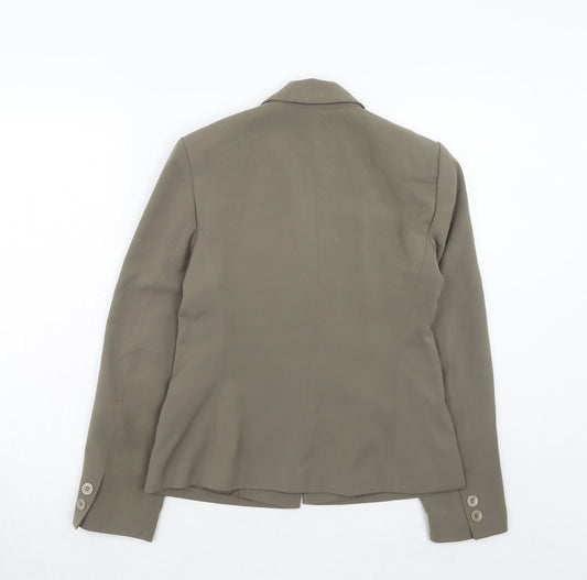 Phase Eight Womens Brown Polyester Jacket Blazer Size 12