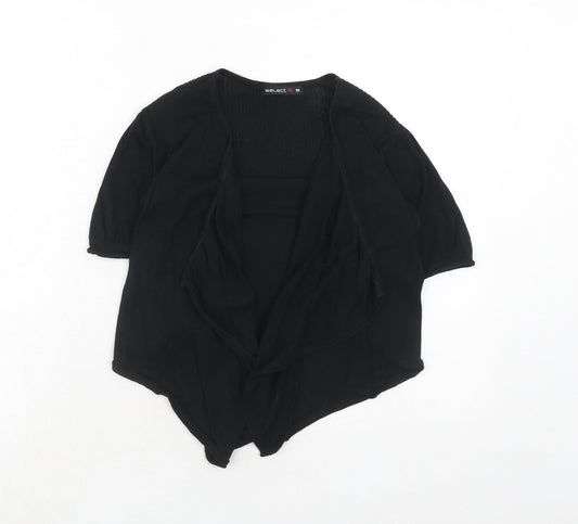 Womens UK Size 10 Select Black Cardigan Jumper