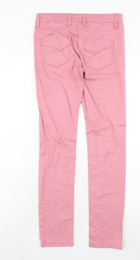 Womens UK Size 26 in Johnnie B Regular Fit Straight Pink Jeans