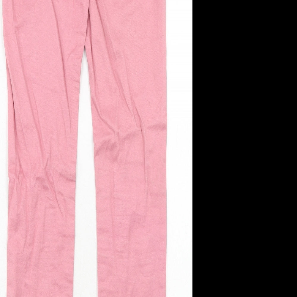 Womens UK Size 26 in Johnnie B Regular Fit Straight Pink Jeans