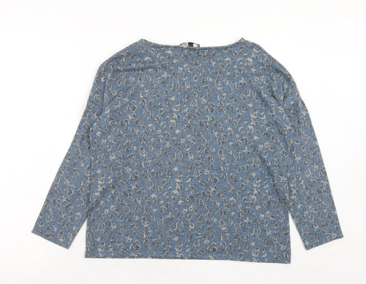 Womens UK Size 14 Bonmarché Blue Pullover Jumper