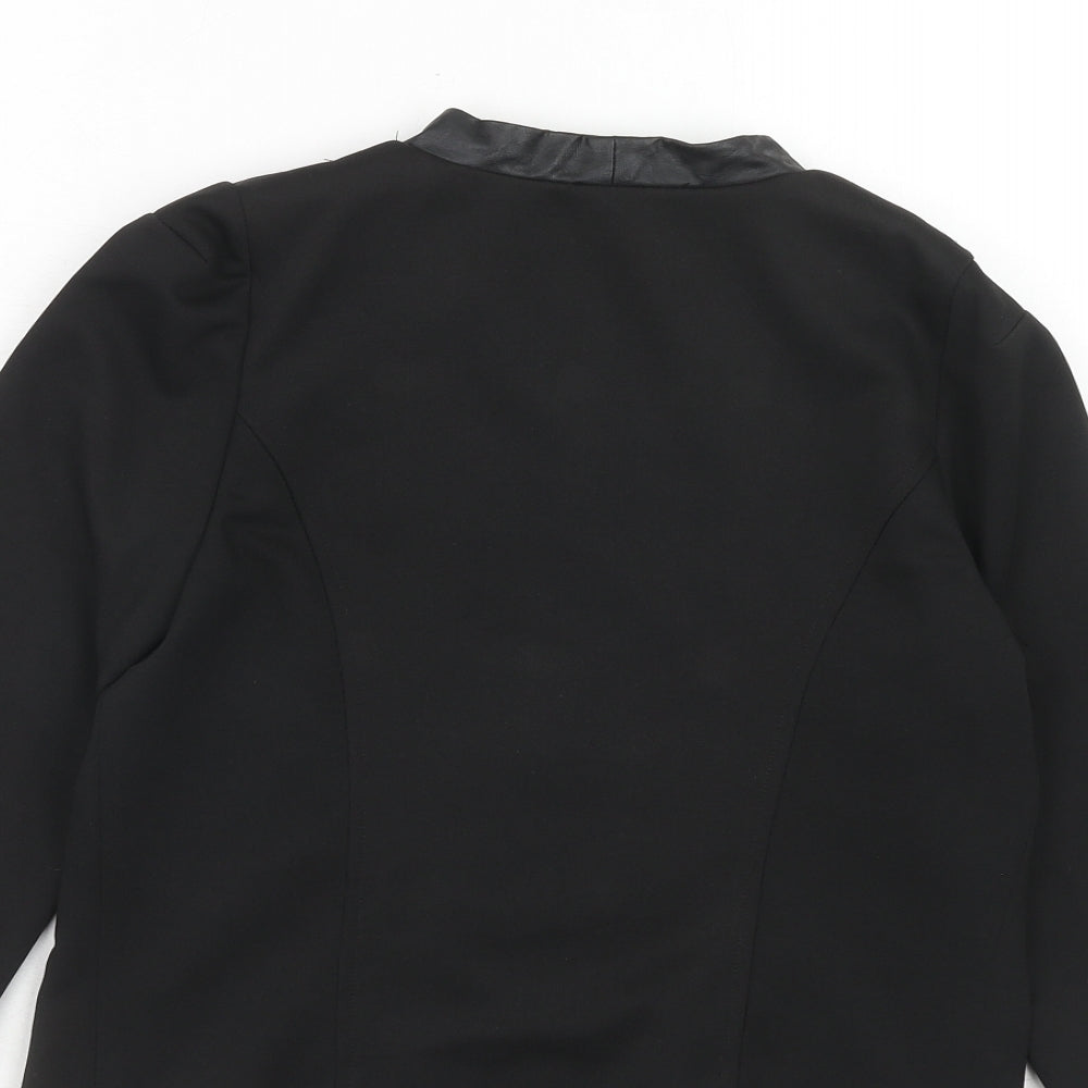 Womens UK Size 10 Boohoo Black Jacket