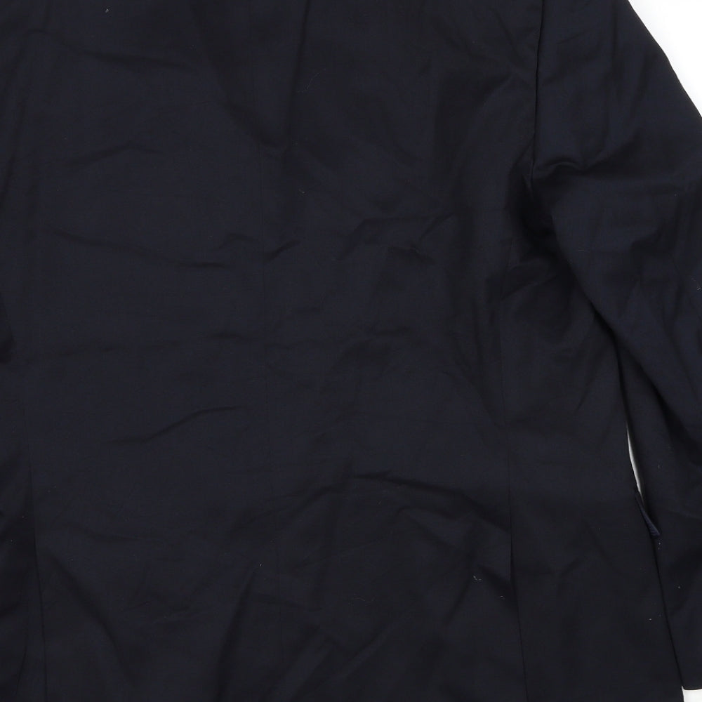 Mens UK Size 44 Marks and Spencer Regular Blue Suit Jacket