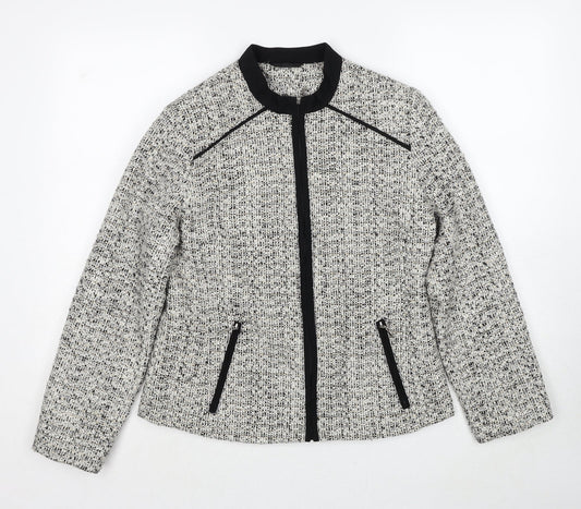 Womens UK Size 10 EWM White Jacket