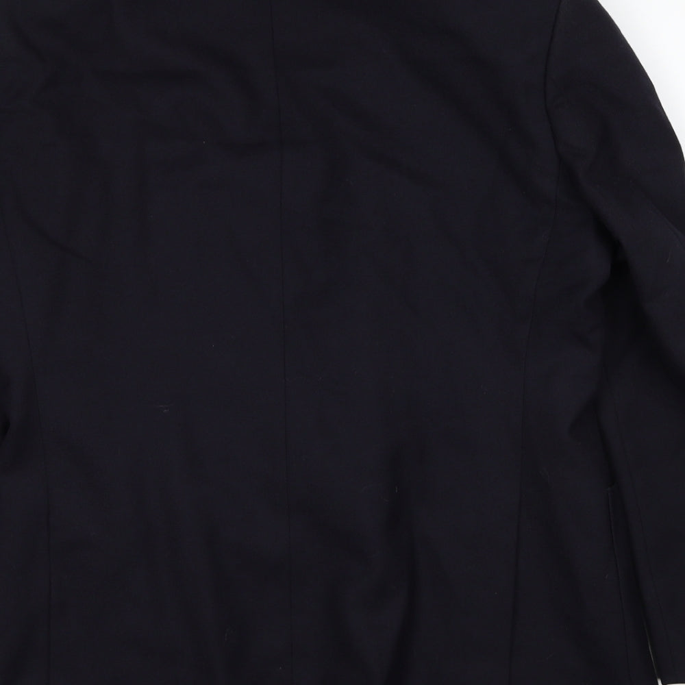 Mens UK Size 40 Marks and Spencer Regular Blue Suit Jacket