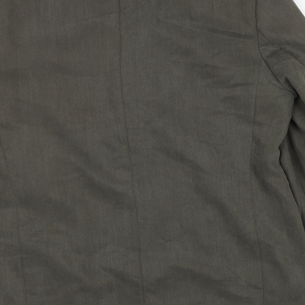 Mens UK Size 42 Jonathan Adams Regular Brown Suit Jacket