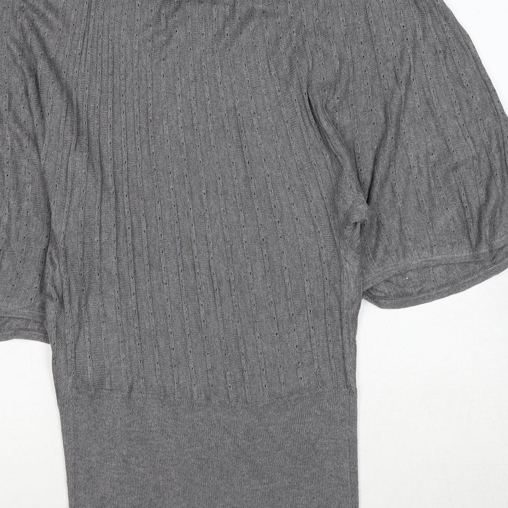 Womens UK Size S H&M Grey Pullover Jumper