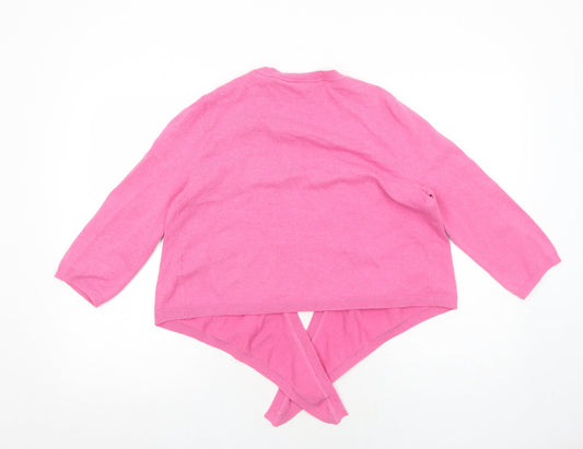 Womens UK Size M Wallis Pink Cardigan Jumper