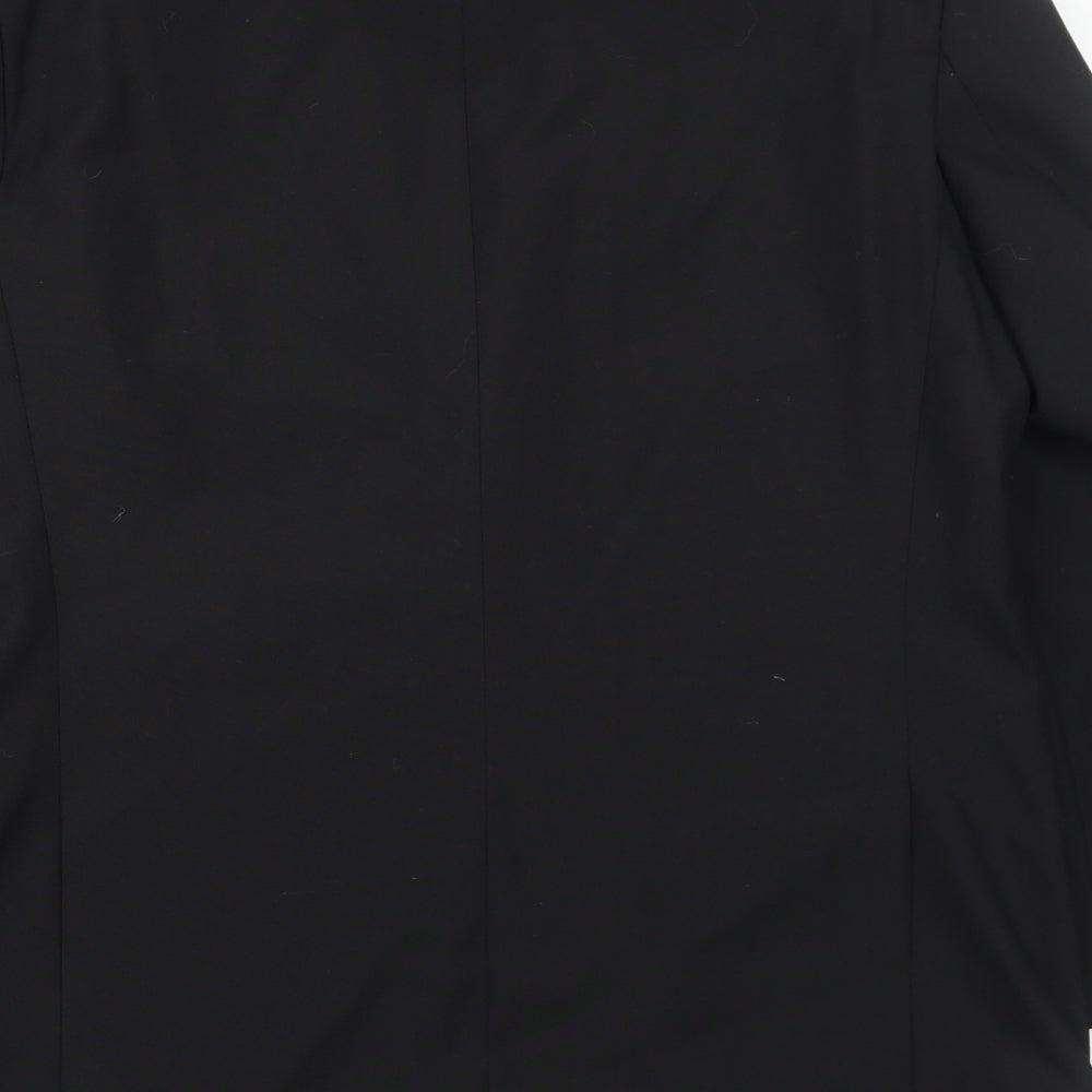 Mens UK Size 42 Hawksmoor Regular Black Suit Jacket